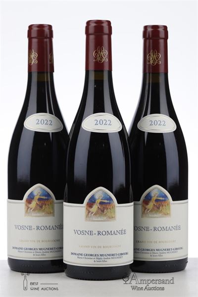 VOSNE ROMANEE 2022 - Mugneret Gibourg - 3 Bottles