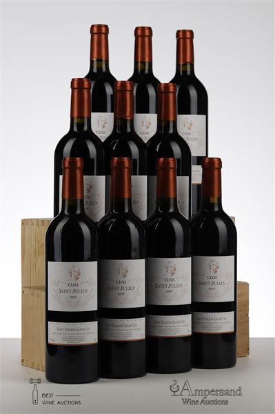 CLOS ST JULIEN 2006 - Mc - 10 Bottles - Owc 12