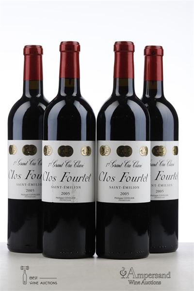 CLOS FOURTET 2005 - Mc - 4 Bottles