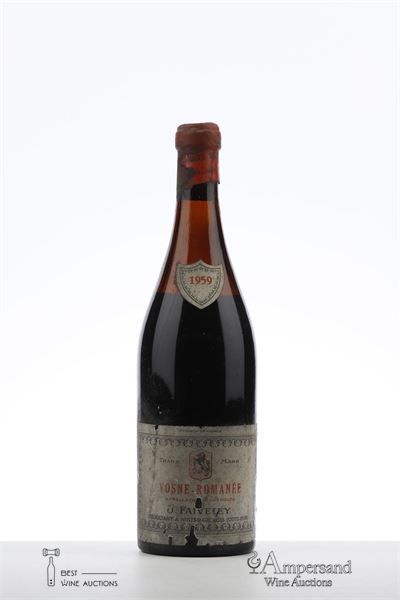 VOSNE ROMANEE 1959 - Neg. Faiveley - 1 Bottle