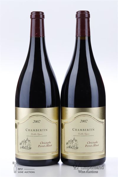 CHAMBERTIN VIEILLES VIGNES 2002 - Christophe Perrot Minot - 2 Magnums