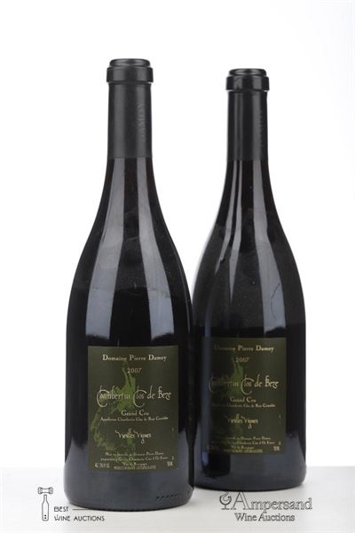 CHAMBERTIN CLOS DE BEZE VIEILLES VIGNES 2007 - Pierre Damoy - 2 Bottles