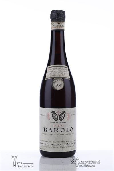 BAROLO MONFORTE PERNO 1958 - Aldo Conterno  - 1 Bottle