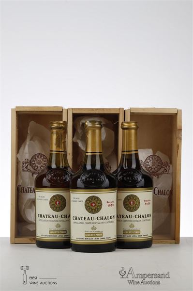 CHATEAU CHALON 1979 - Auguste Pirou - 3 Bottles - Owc 1