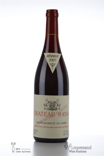 CHATEAUNEUF DU PAPE RAYAS Reynaud 2007 - 1 Bottle
