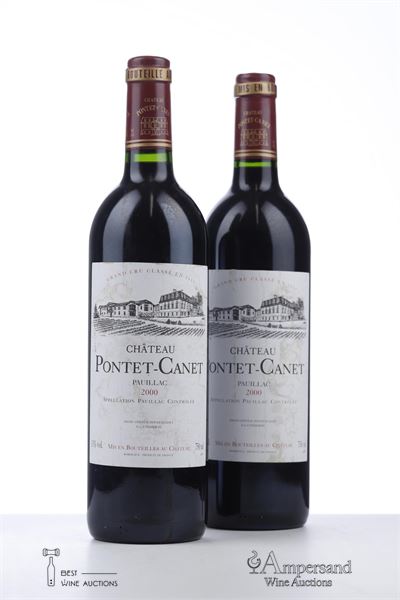 PONTET CANET 2000 - Mc - 2 Bottles