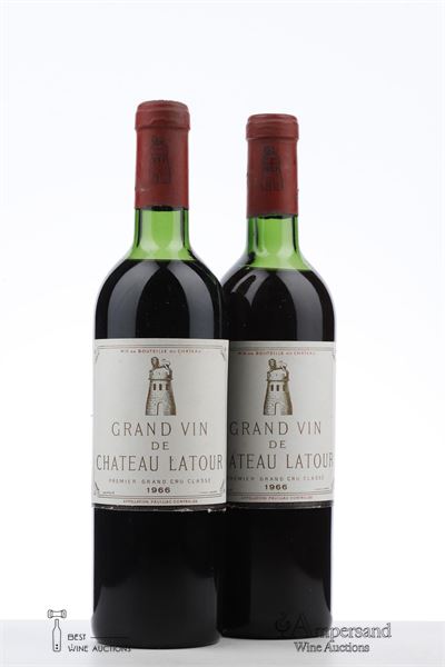 LATOUR 1966 - Mc - 2 Bottles