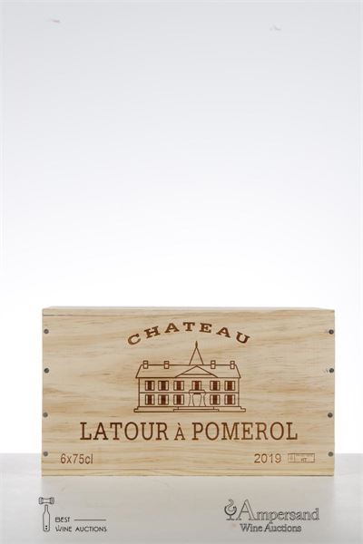 LATOUR A POMEROL 2019 - Mc - 6 Bottles - Owc 6