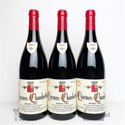 CHARMES CHAMBERTIN 2009 - Armand Rousseau - 3 Bottles