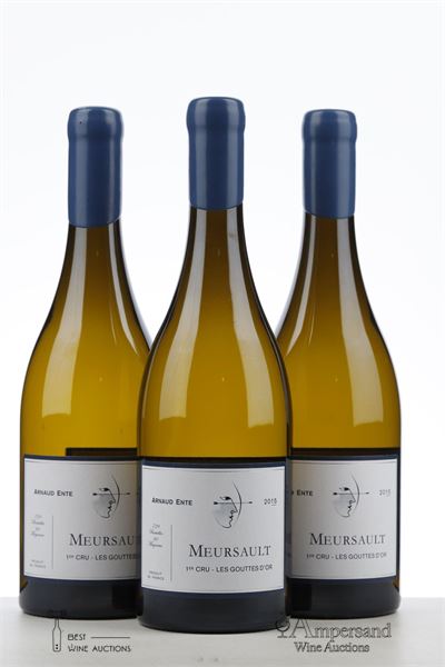 MEURSAULT LA GOUTTE D'OR 2015 - Arnaud Ente - 3 Bottles