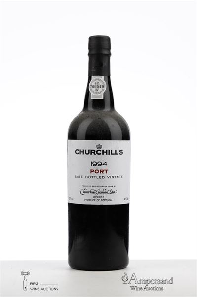 CHURCHILL'S LATE BOTTELD VINTAGE PORT 1994 - Churchill - Bottled in 1999 - 1 Bottle
