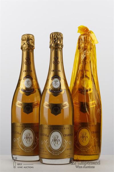 CRISTAL ROEDERER 1989 - Louis Roederer - 3 Bottles