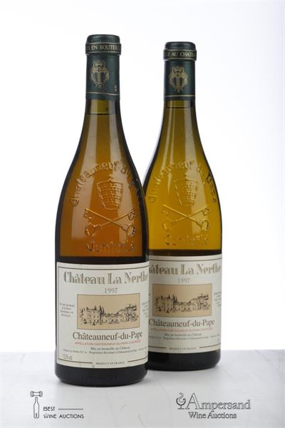 CHATEAUNEUF DU PAPE BLANC LA NERTHE 1997 - Chateau La Nerthe - 2 Bottles