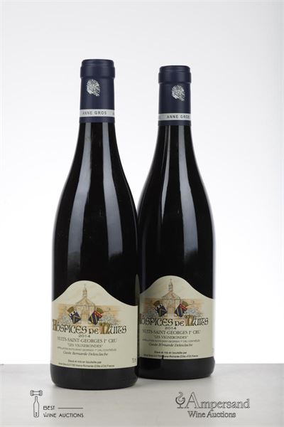 HOSPICES DE NUITS NUITS ST GEORGES LES VIGNESRONDES CUVEE BERNARDE DELESCLACHE 2014 - Anne Gros - 2 Bottles