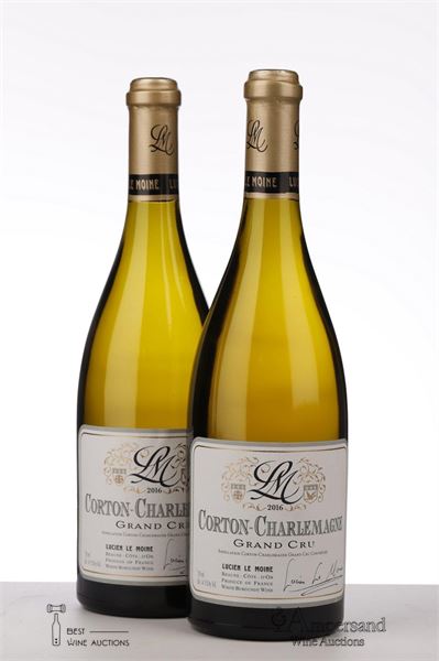 CORTON CHARLEMAGNE 2016 - Lucien le Moine - 2 Bottles