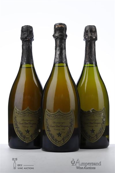 DOM PERIGNON 1982 - Moet et Chandon - 3 Bottles