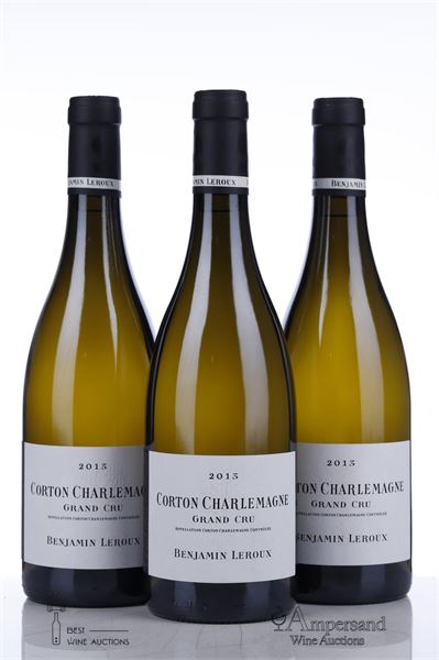 CORTON CHARLEMAGNE 2013 - Benjamin Leroux - 3 Bottles