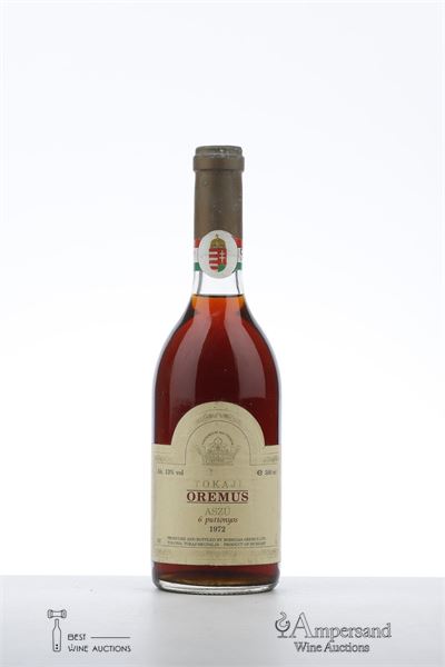 TOKAJI ASZU 6 PUTTONYOS 1972 - Oremus - 1 x 0,500Ltr