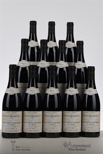 NUITS ST GEORGES LES CAILLES 2015 - Robert Chevillon - 12 Bottles - Oc 12
