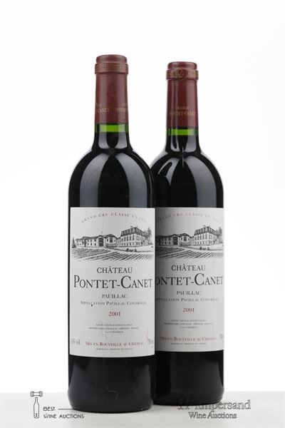 PONTET CANET 2001 - Mc - 2 Bottles