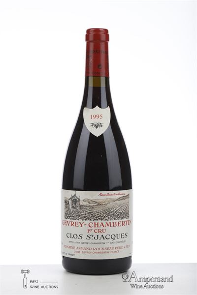 GEVREY CHAMBERTIN CLOS ST JACQUES 1995 - Armand Rousseau - 1 Bottle