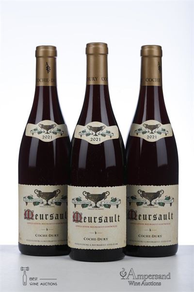 MEURSAULT ROUGE 2021 - Coche Dury - 3 Bottles
