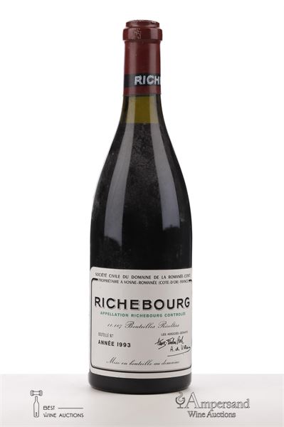 RICHEBOURG 1993 - Domaine de la Romanee Conti - 1 Bottle