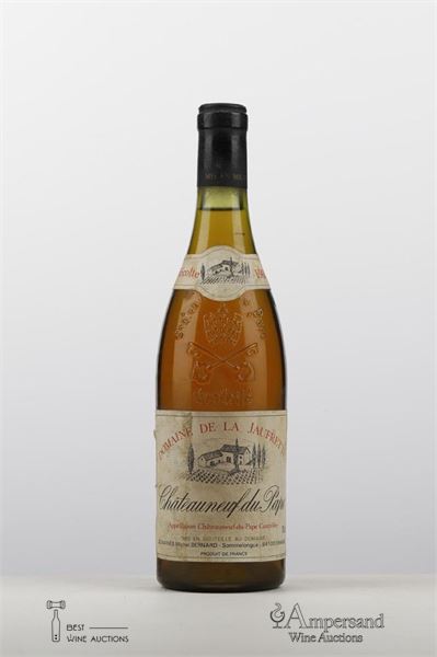 CHATEAUNEUF DU PAPE BLANC DOMAINE DE LA JAUFRETE 1980 - Domaine - 1 Bottle