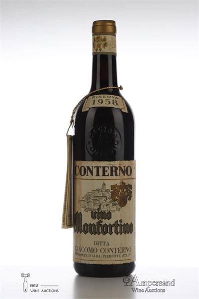 BAROLO MONFORTINO RISERVA 1958 - Giacomo Conterno - 1 Bottle
