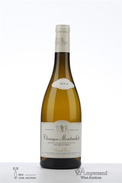 CHASSAGNE MONTRACHET BLANC LES HOUILLERES 2008 - Benoit Ente - 1 Bottle