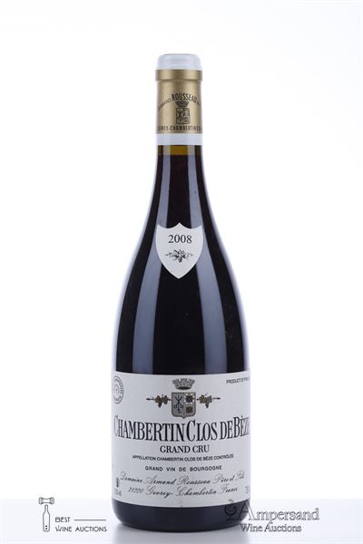 CHAMBERTIN CLOS DE BEZE 2008 - Armand Rousseau - 1 Bottle