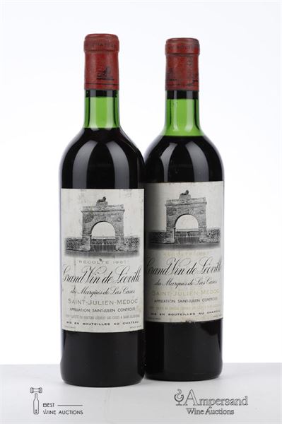 LEOVILLE LAS CASES 1967 - Mc - 2 Bottles