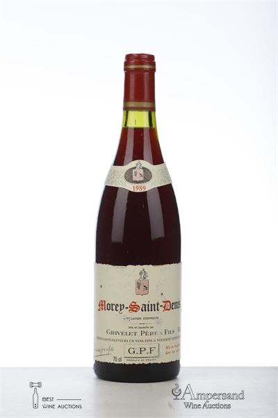 MOREY ST DENIS 1989 - Grivelet - 1 Bottle