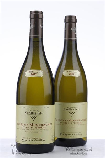 PULIGNY MONTRACHET LES PERRIERES 2017 - Francois Carillon - 2 Bottles