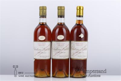 GILETTE CREME DE TETE GRANDE RESERVE 1949 - Mc - 3 Bottles