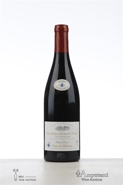 CHAMBOLLE MUSIGNY LES CHATELOTS 2005 - Henri de Villamont - 1 Bottle