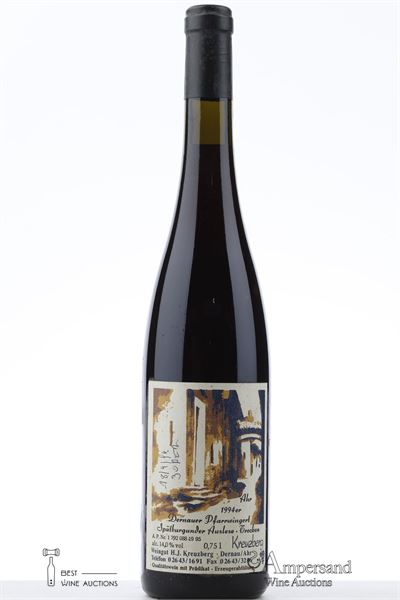 DERNAUER PFARRWINGERT SPATBURGUNDER AUSLESE 1994 - Weingut H.J. Kreuzberg - 1 Bottle