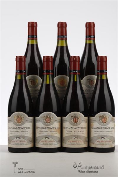 CHASSAGNE MONTRACHET MORGEOT 1997 - Jean Pillot - 7 Bottles