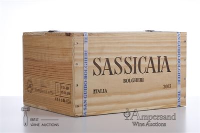 SASSICAIA 2003 - Tenuta San Guido - 6 Bottles - Owc 6