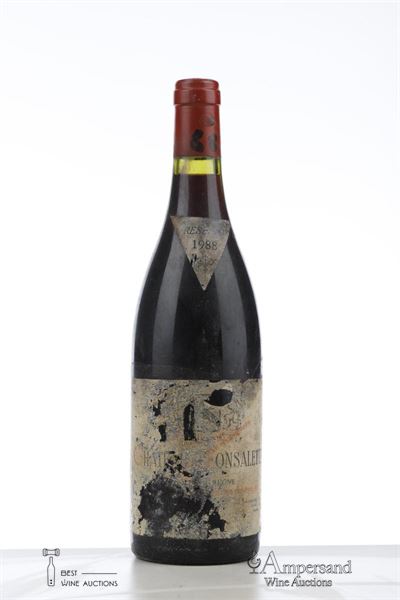 CHATEAU DE FONSALETTE SYRAH 1988 - Reynaud - 1 Bottle