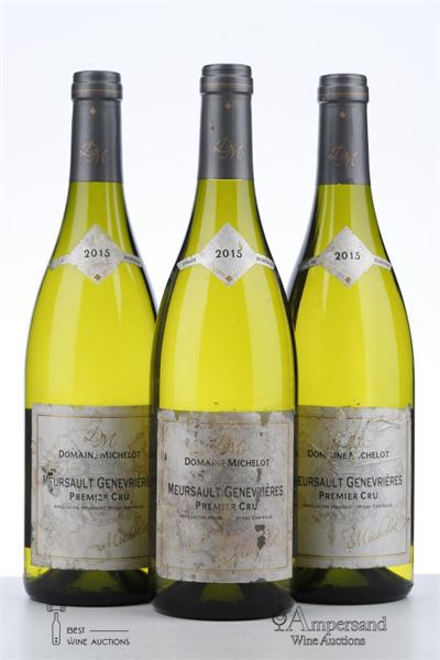 MEURSAULT GENEVRIERES 2015 - Michelot - 3 Bottles