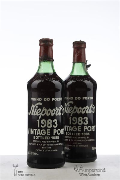 NIEPOORT VINTAGE PORT 1983 - Niepoort - 2 Bottles