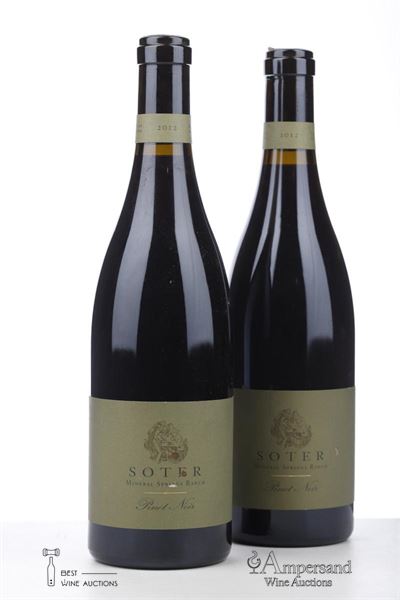 SOTER MINERAL SPRINGS RANCH PINOT NOIR 2012 - Soter - 2 Bottles