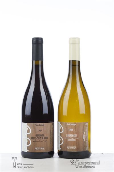 MIXED LOT BURGUNDY 2020 - Petit Roy - Bourgogne Chardonnay, Hautes Cotes de Beaune Rouge - 2 Bottles