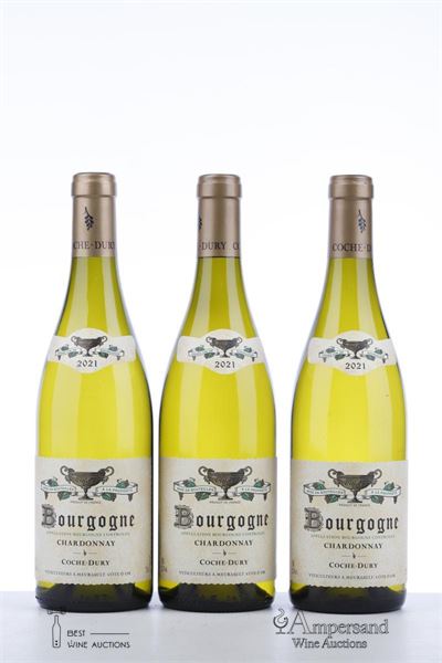 BOURGOGNE CHARDONNAY 2021 - Coche Dury - 3 Bottles