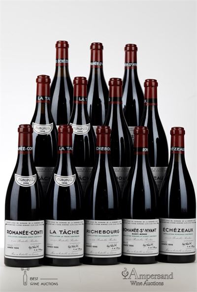 ASSORTIMENT DRC(1RC+3LT+3RSV+2R+2E+1GE) 1996 - Domaine de la Romanee Conti  - Owc 12