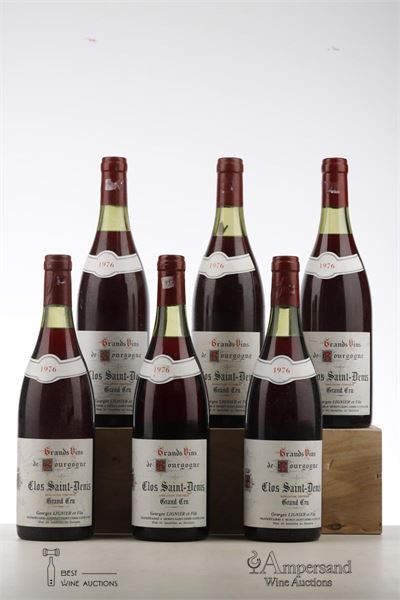 CLOS ST DENIS 1976 - Georges Lignier - 6 Bottles