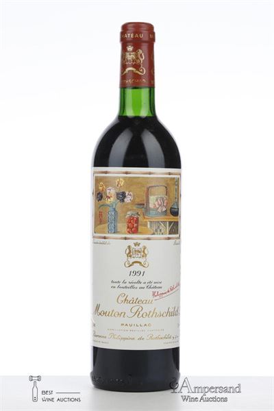 MOUTON ROTHSCHILD 1991 - Mc - 1 Bottle