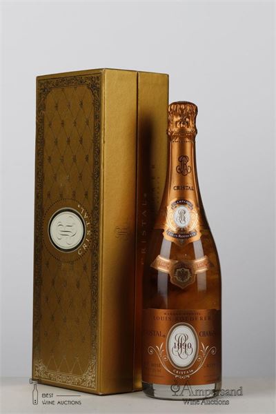 CRISTAL ROEDERER ROSE 1990 - Roederer - 1 Bottle - Oc 1