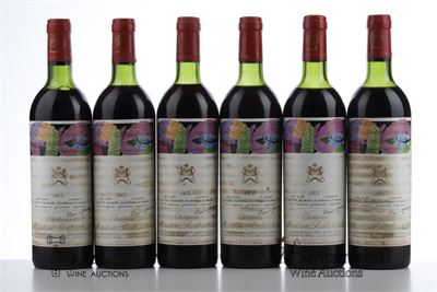 MOUTON ROTHSCHILD 1975 - 12 Bottles in Owc 12